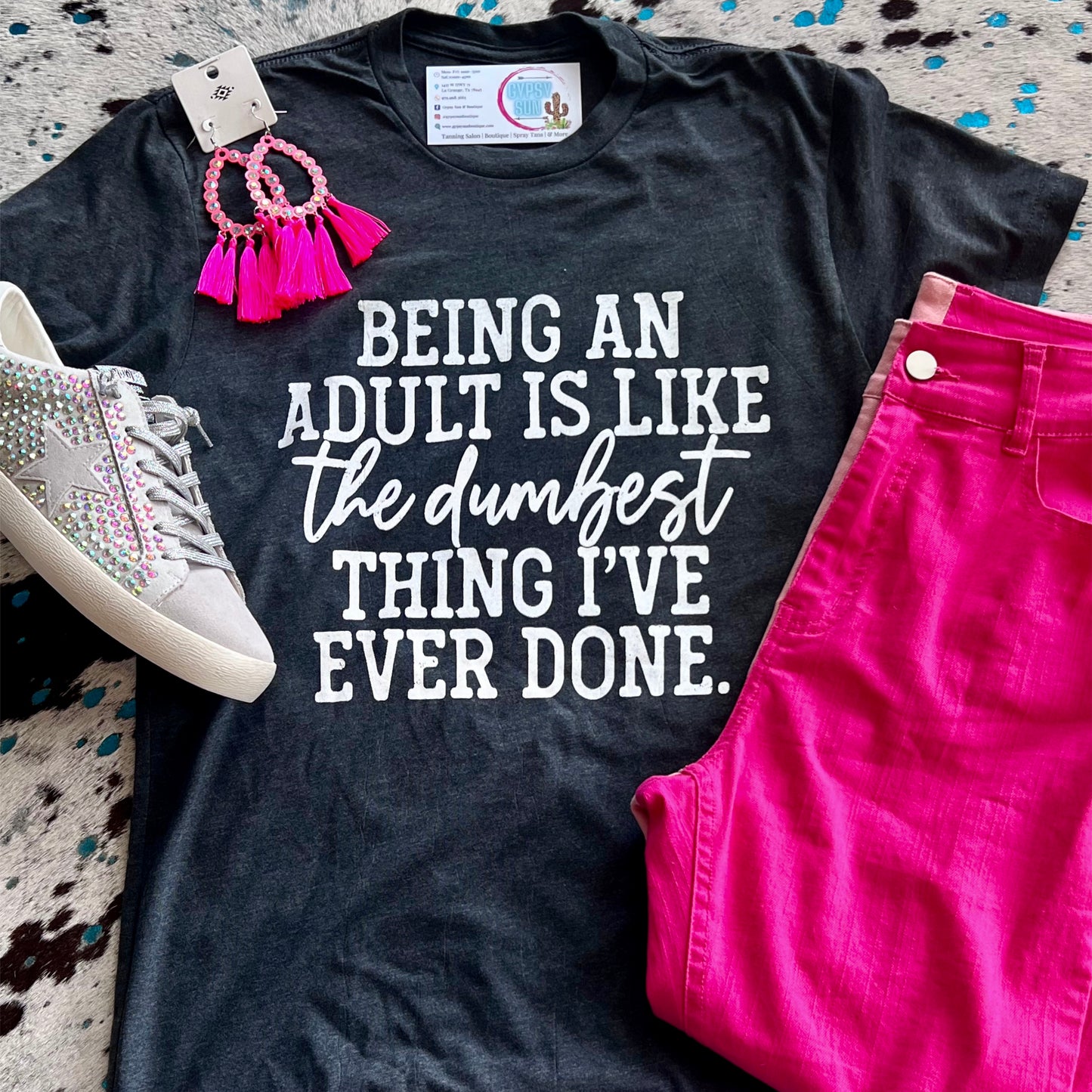 Adulting Is Dumb Tee