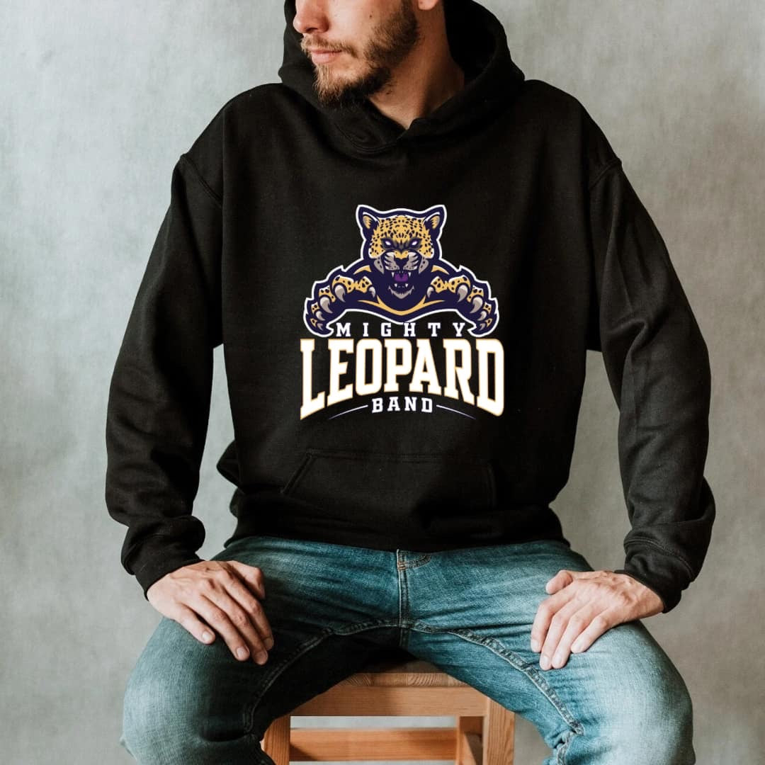 Mighty Leopard Band Hoodie ~ Youth