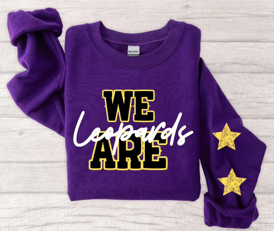 We Are Leopards Sweatshirt ~ Toddlers, Kids, & Youth