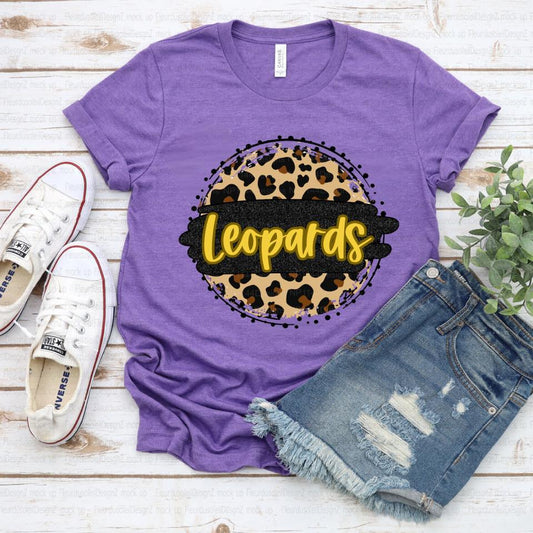 Leopards Circle Tee ~ Women's