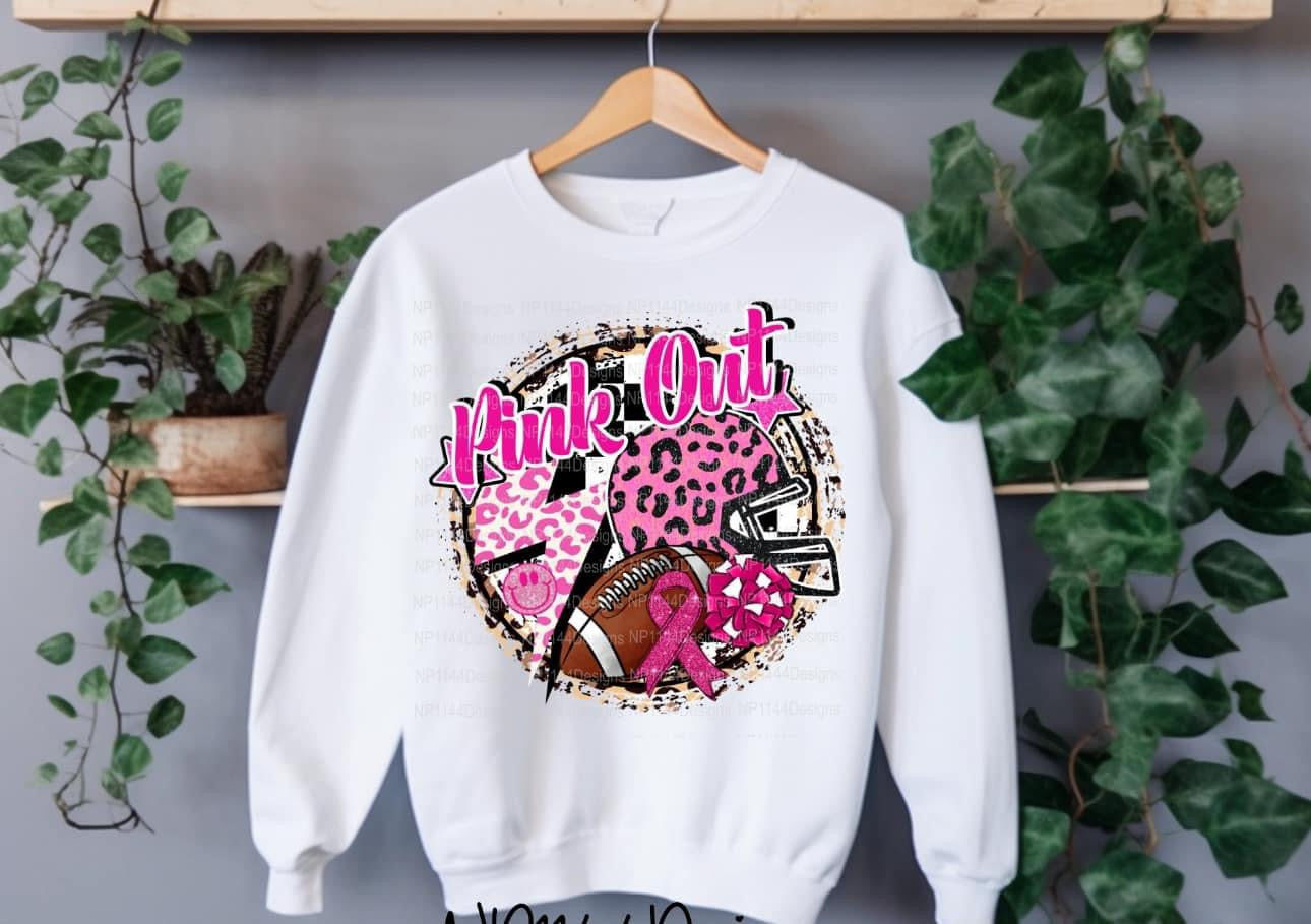 Pink Out Sweatshirt ~ Women's