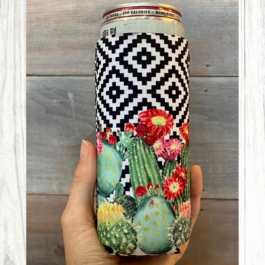 Cactus Aztec SLIM Koozie