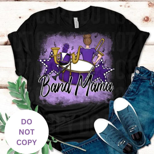 Band Mama Tee ~ Women's