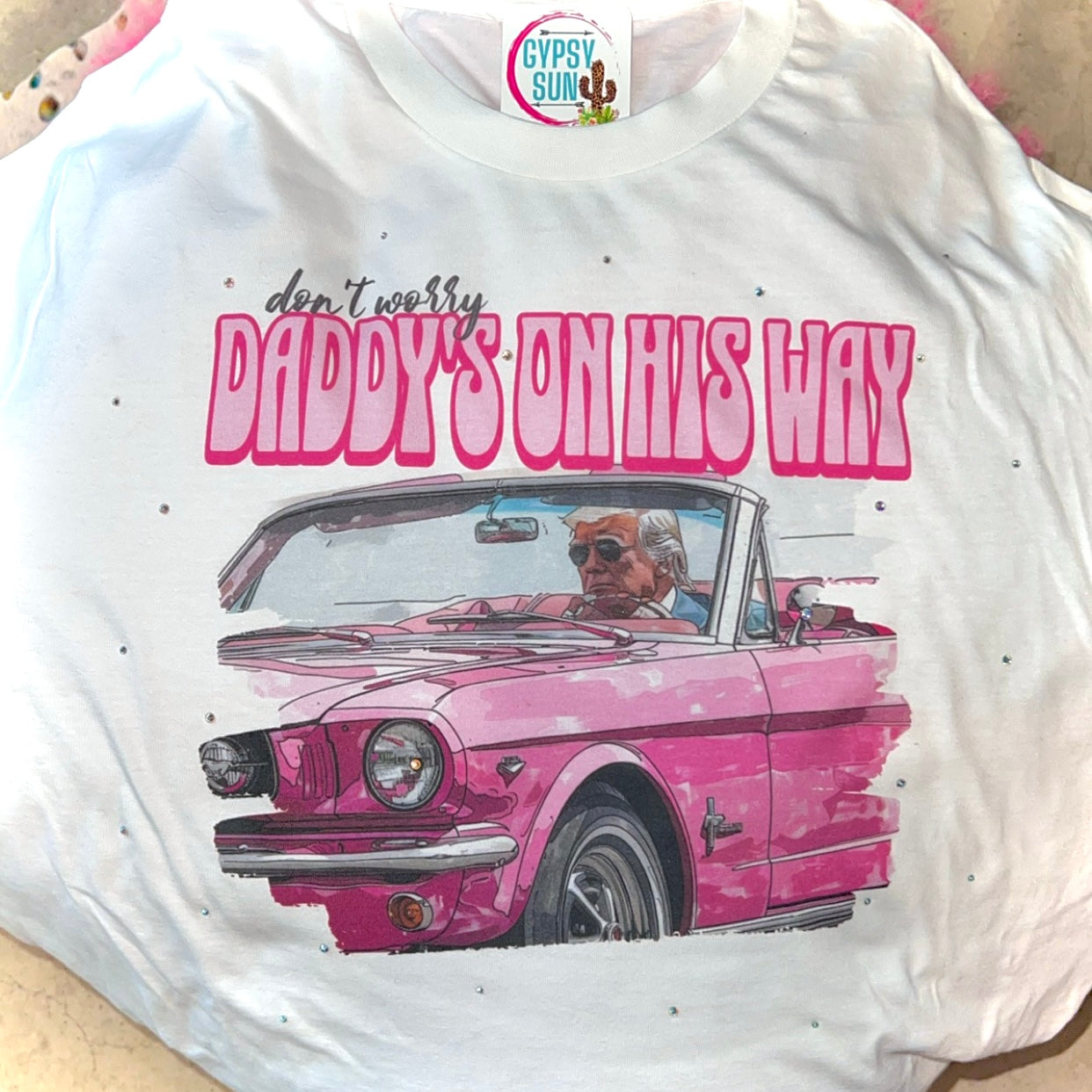 Daddy's On His Way Tee