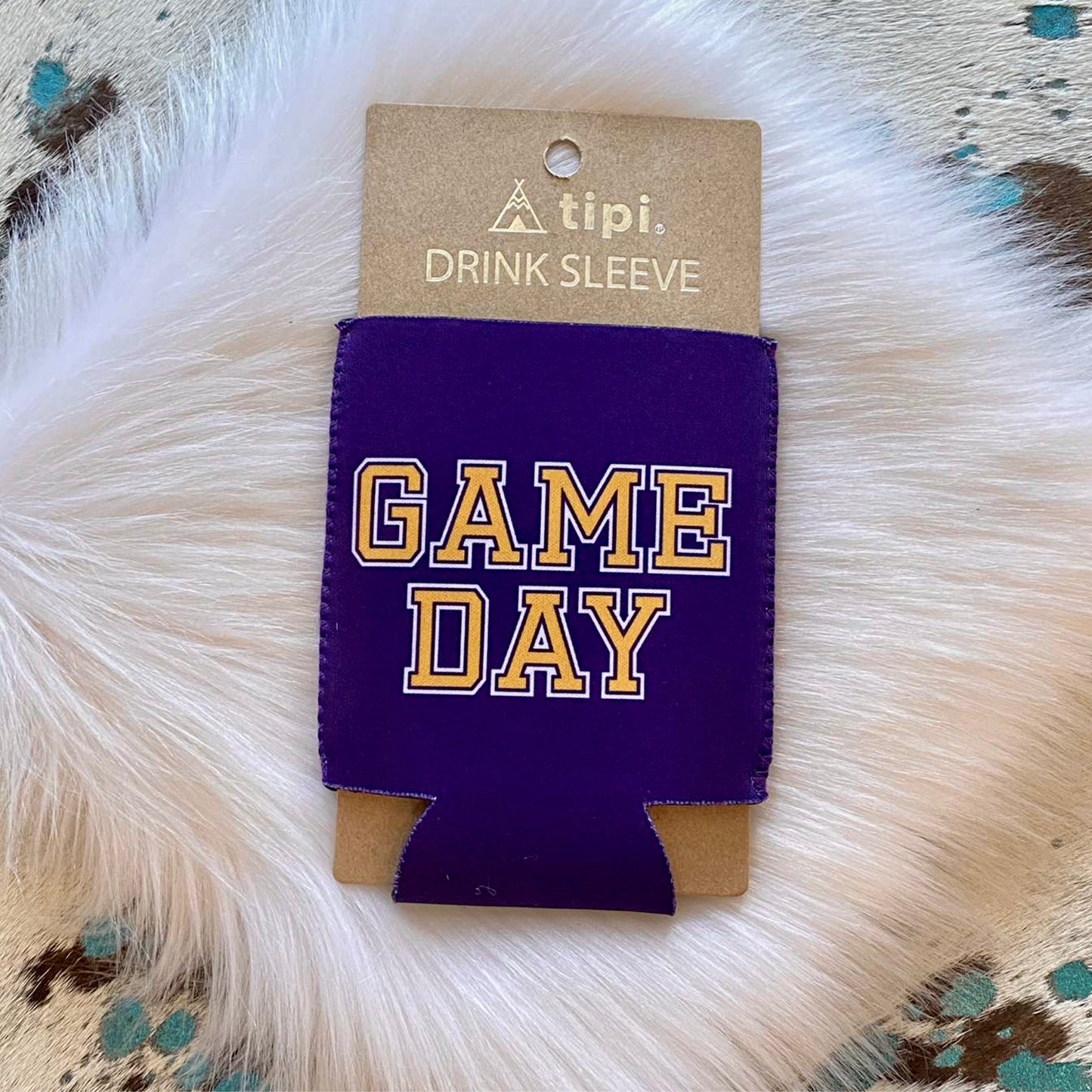 Purple Game Day Koozie