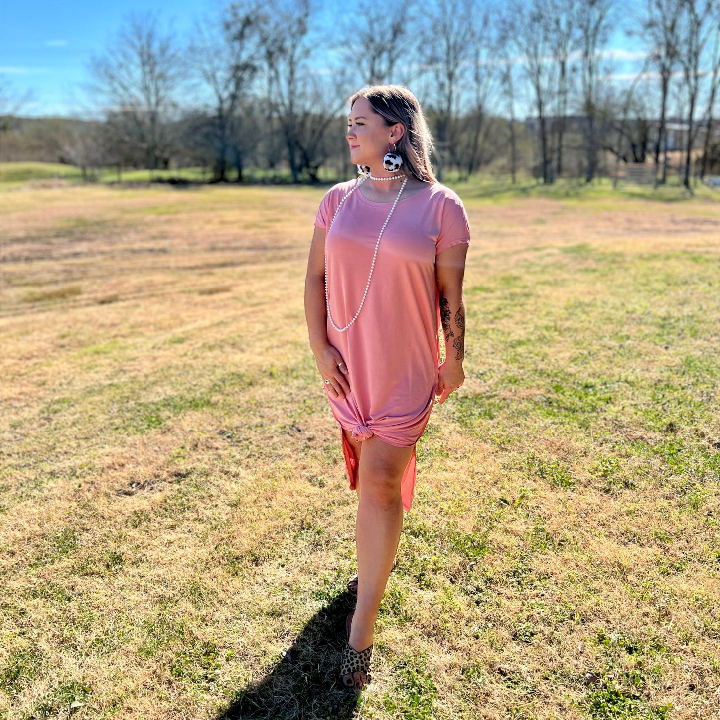 Watermelon T-Shirt Dress