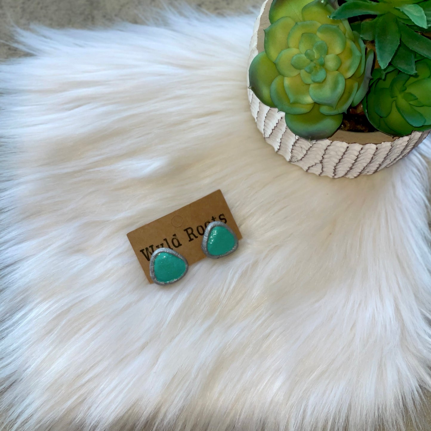 Turquoise Stud Earrings